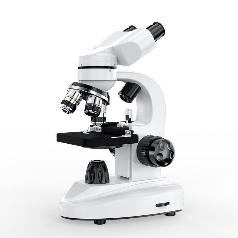 Microscope biologique professionnel optique 40-6000X, photographie HD à  fort grossissement, Microscope pour le sperme dans les écoles maternelles  et