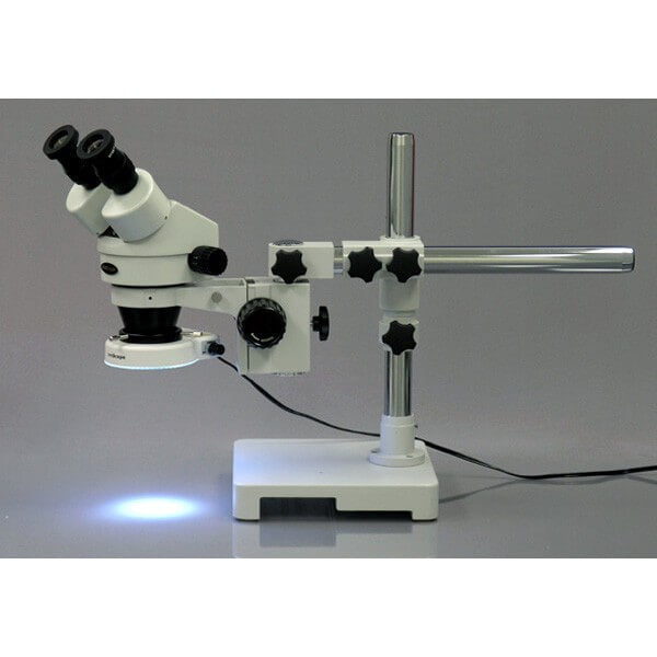 3.5X-90X Microscope Binoculaire Stereo Bras articulé