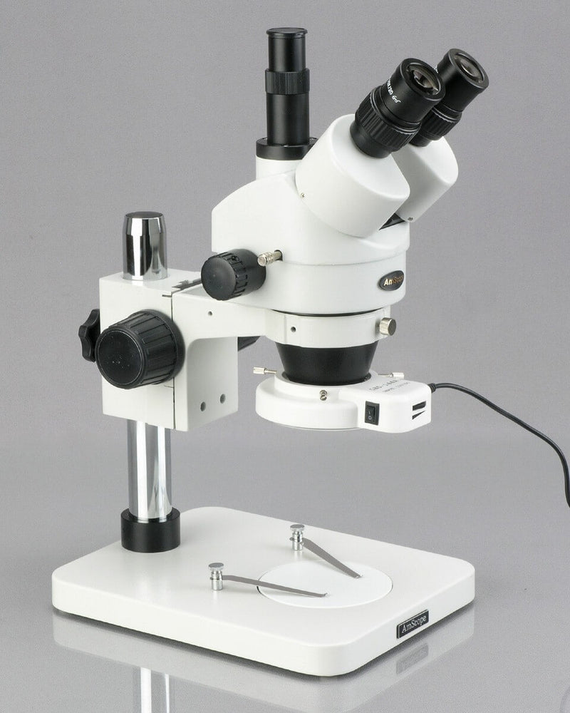 3,5X-180X Microscope Stéréo numérique trinoculaire caméra USB 10MP coté