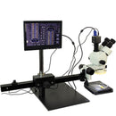 bras longs affichage eletûonique hd microscope triloculaire vidéo