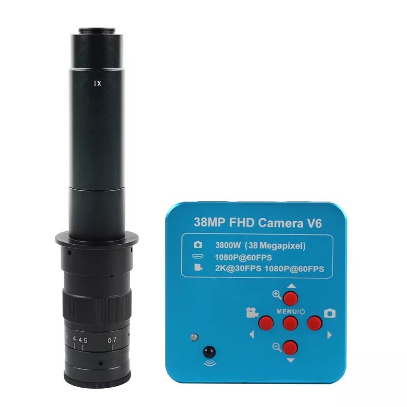 Caméra Microscope 1080P 38 MegaPixels lentille 300x