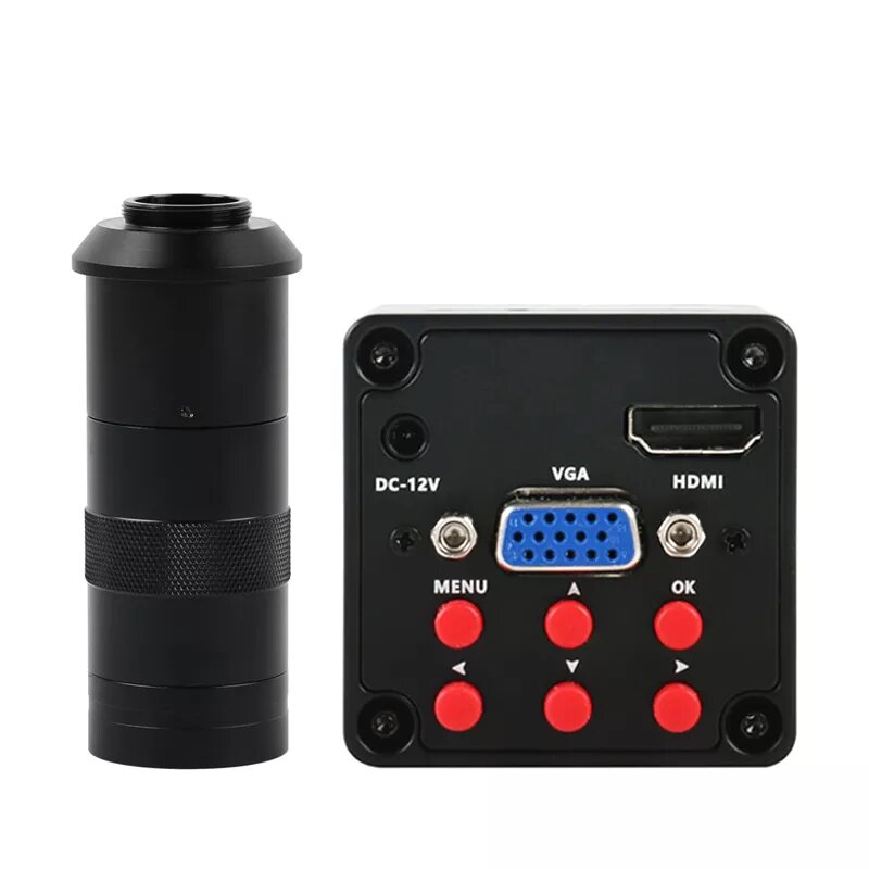 Caméra Microscope 1080P lentille 100x