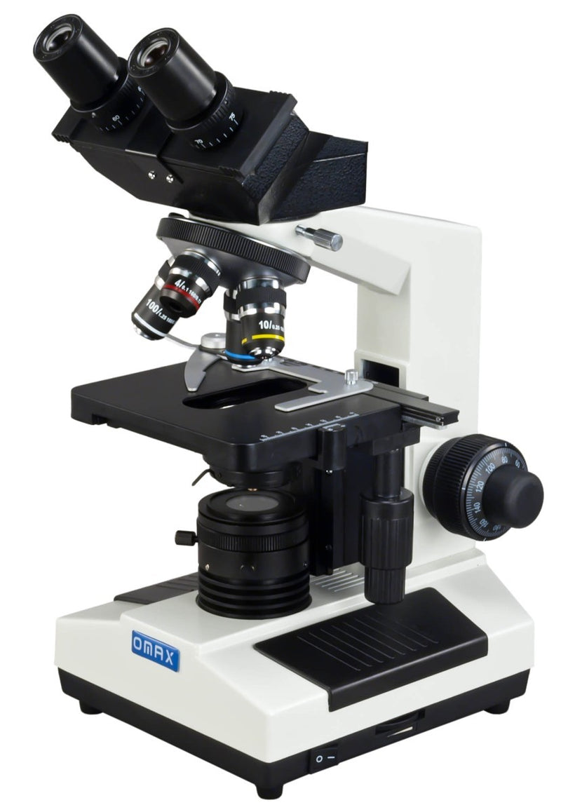 Microscope binoculaire wf10x et wf25x grossissement 40x - 1000x