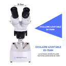Microscope Binoculaire Stéréo Affuté oculaire ajustable