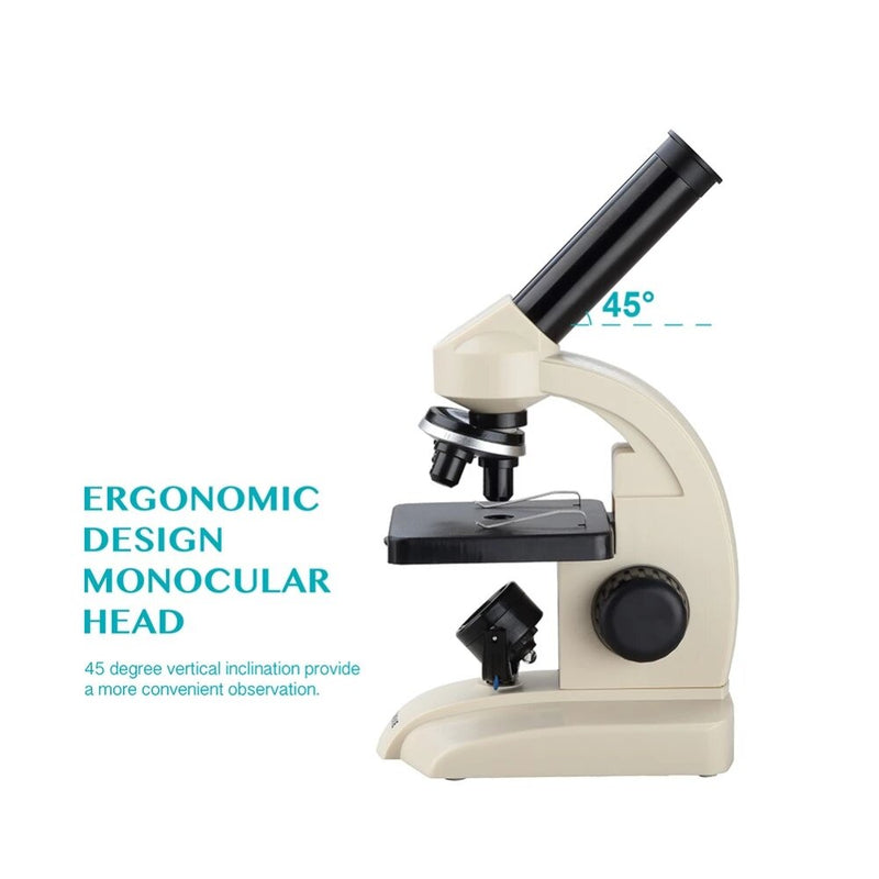Microscope Monoculaire Scientifique égonomique