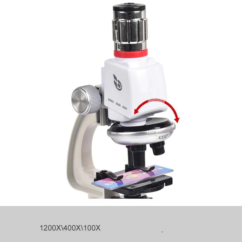 100X-1200X Microscope Monoculaire Tout-Terrain