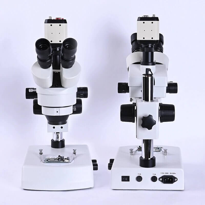 Microscope Trinoculaire Stereo Camera 2K HD