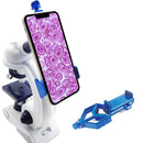 microscope expérimental LED  smartphone