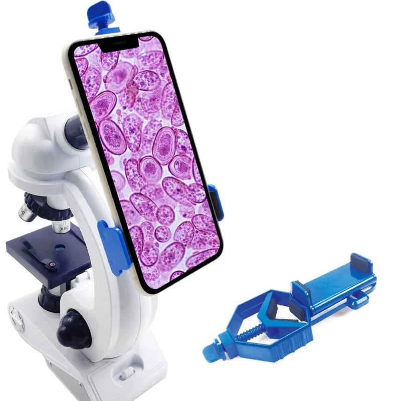 microscope expérimental LED  smartphone