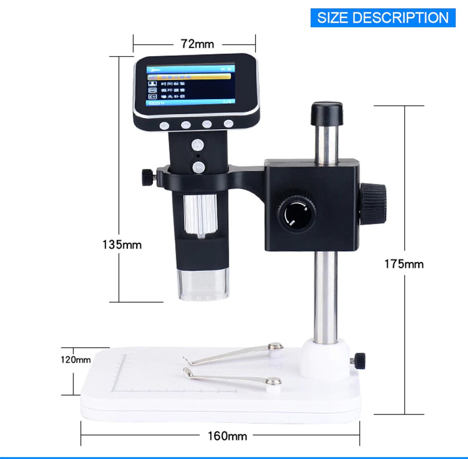 500x Microscope numérique USB 3.5 pouces