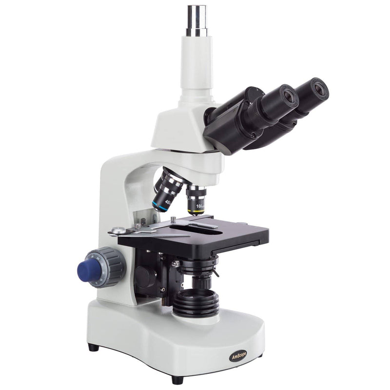 Microscope trinoculaire amateurs avec camera USB 5 MP 40X-2000X