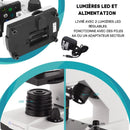 led et alimentation nmicroscope classique