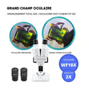 Microscope binoculaire grand champ oculaire