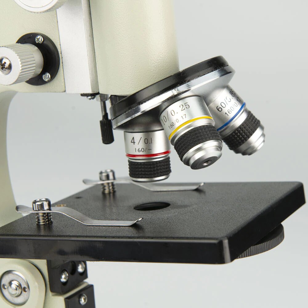 Microscope binoculaire optique professionnel, expérience biologique 10000  fois, collégien, cellule de spermatologie