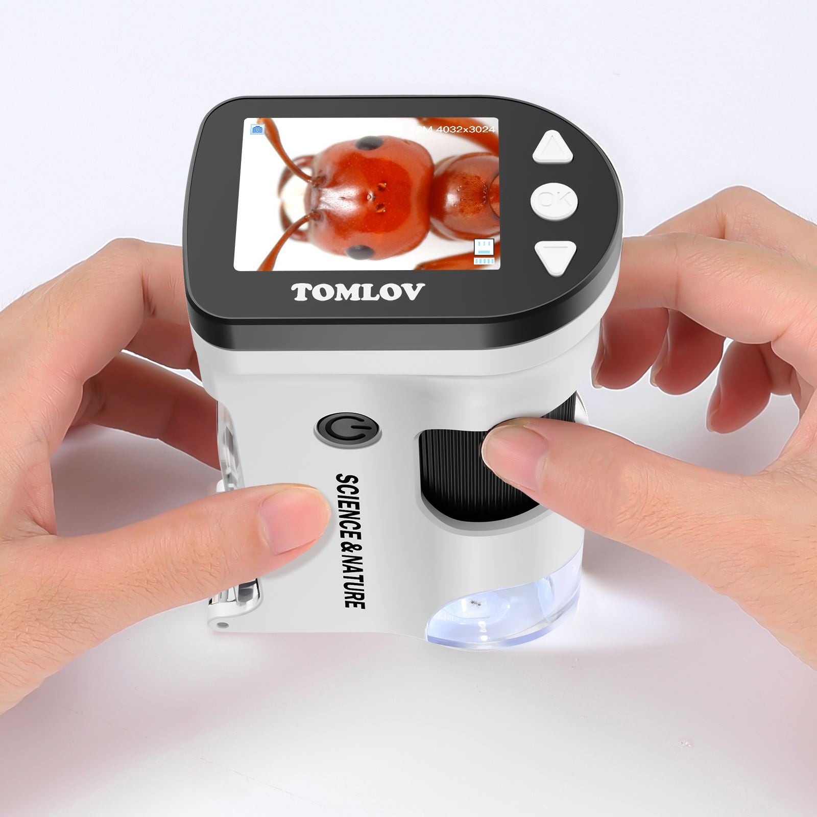 EJ.life Microscope Portatif Yctze 1000X Microscope Numérique Sans Fil