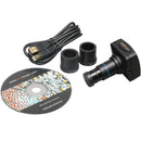 trinoculaire 50X-1000X Microscope inverse